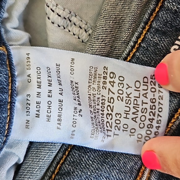 Wrangler Classic Straight Fit Jeans. Sz: 10H. Adj. waistband. Like NEW Condition - Picture 4 of 8